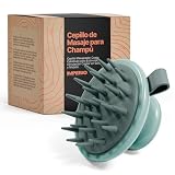 CALMA EL CUERO CABELLUDO - Las suaves cerdas de silicona del masajeador de cabeza y cepillo cuero cabelludo miman tu cuero cabelludo con un masaje relajante. Su efecto profundo alivia el estrés y las tensiones, dejando una sensación duradera de frescura y bienestar.