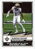 2025 Panini Stickers Football #467 Alontae Taylor New Orleans Saints Official NFL Album Sticker (Smaller than regular Card, paper thin, Stock Photo Shown)