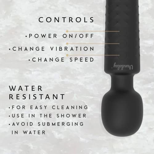 Image of Vandelay (UK) Magic Mate Sports Massager Diamond Edition (Matte Black)