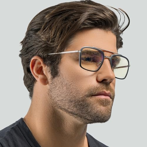 Image of Gunnar Men's Stark Industries Blue Light Blocking Glasses (pack of 1)