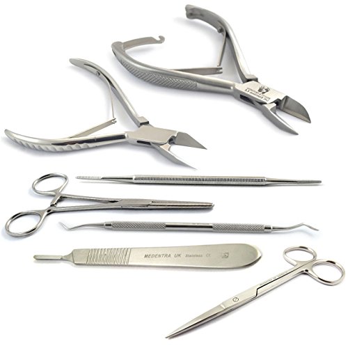Outils de podologie Medentra à coupe nette pour ongles épais