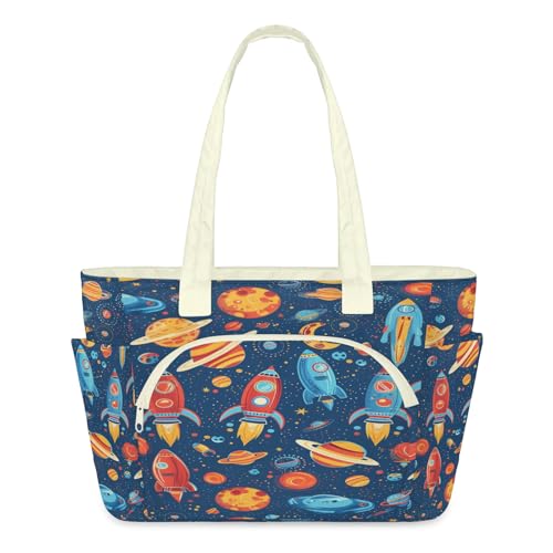 Sac fourre-tout coloré pour femme grand format matelassé et zippé