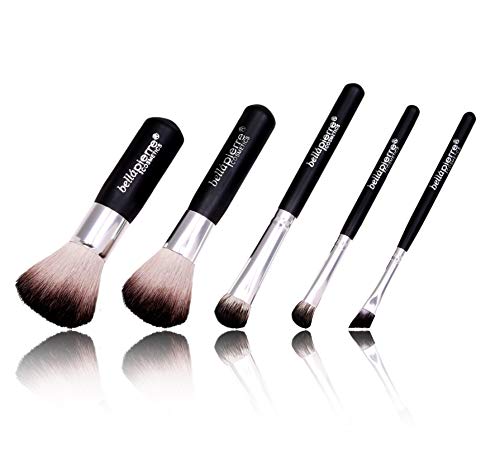 Evita imperfecciones con Bellapierre Cosmetics Travel Brush set mini de 5 ml 4