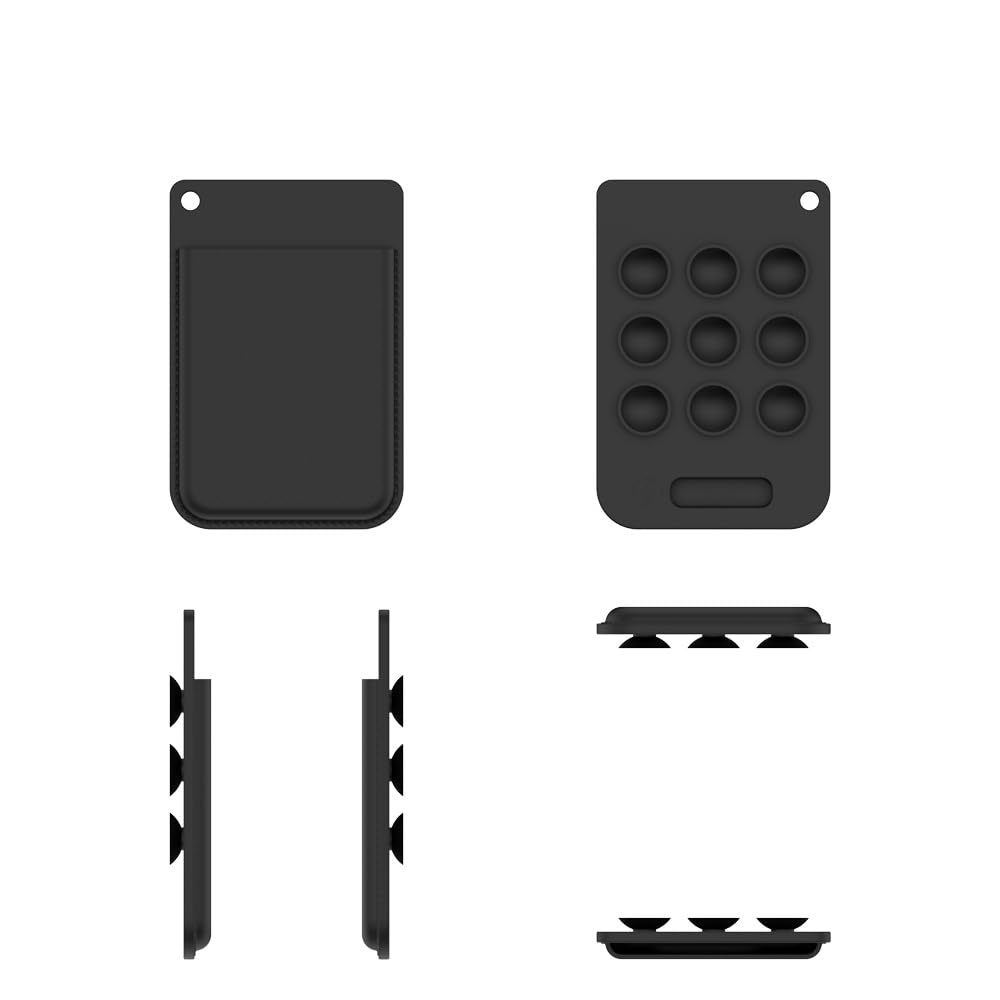 Funda protectora de silicona para grabadora de voz PLAUD Note AI, funda de transporte suave, antiarañazos, a prueba de polvo, accesorios de carcasa de protección completa (negro)