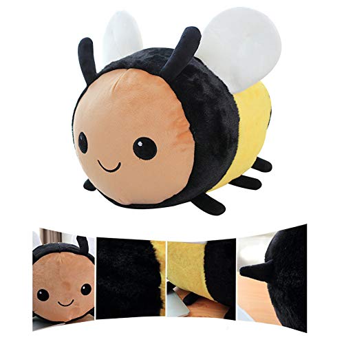 Haozhixin Fuzzy Bumblebee Suffed Animal Toy,Plush Bee Toy Stuffed Plush Pillows Gifts for Kids,Boys Girls Presents for Birthday or Party Haozhixin Fuzzy Bumblebee Suffed Animal Toy,Plush Bee Toy Stuffed Plush Pillows Gifts for Kids,Boys Girls Presents for Birthday or Party