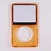 Transparent Orange Replacement Faceplate with Clickwheel with Center Button for iPod Video 5th/5.5th 30GB 60GB 80GB Gen