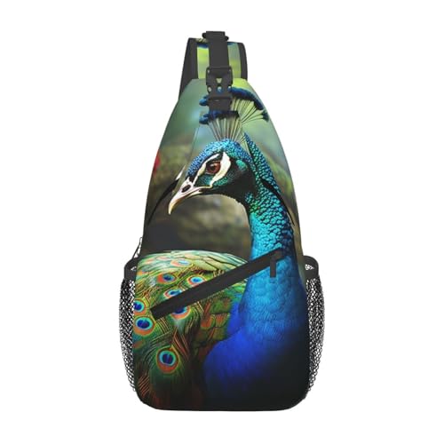 Bolso cruzado pequeño para senderismo unisex negro miniatura 2