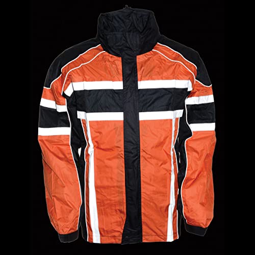 Image of Milwaukee Leather Men's Motorcycle Riding Water Resistant Rain Suit