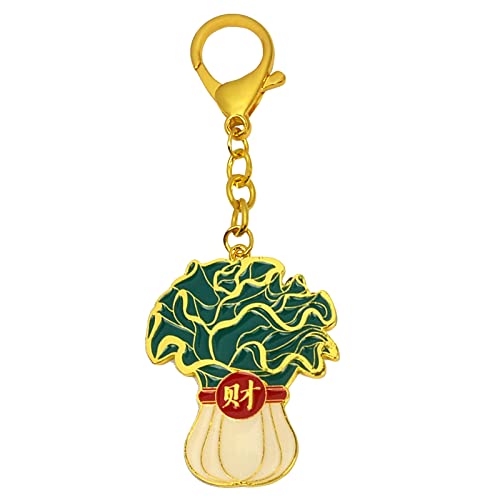 Porte-clés Chou style chinois pour sublimer votre sac de voiture