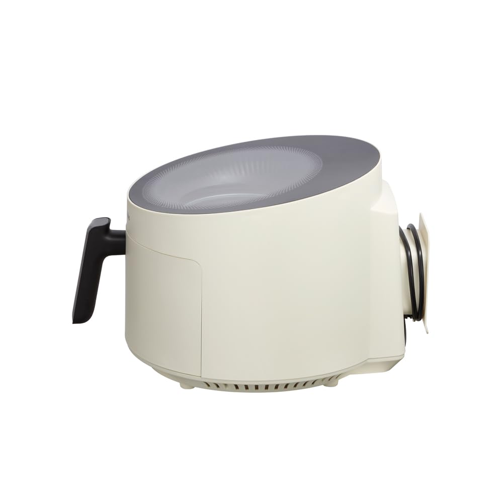 Russell Hobbs Friggitrice ad aria Panoramica, 5 L,no olio, 10 programmi di cottura, lavabile in lavastoviglie, friggere, grigliare, cuocere al forno, 200°C, Crema, 27421-56