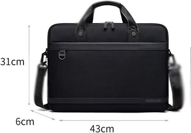 Luxury Business Men's Briefcase Male Shoulder Bag Men Messenger Travel Computer image 3