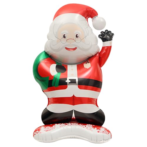 DazzJoy Palloncini Babbo Natale in piedi