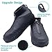 VBoo Shoe Covers, Thickened Soles Waterproof Silicone Shoe cover, Reusable Overshoes with Zipper, apply to Rainy and Snowy Outdoors Garden etc, Rain Boots for Men Women Kid