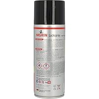 NIGRIN Lackspray, 6 x 400 ml, schwarz glänzender Autolack, schützt Felgen und Karosserie vor Rost, schnell trocknend – Ansicht 3