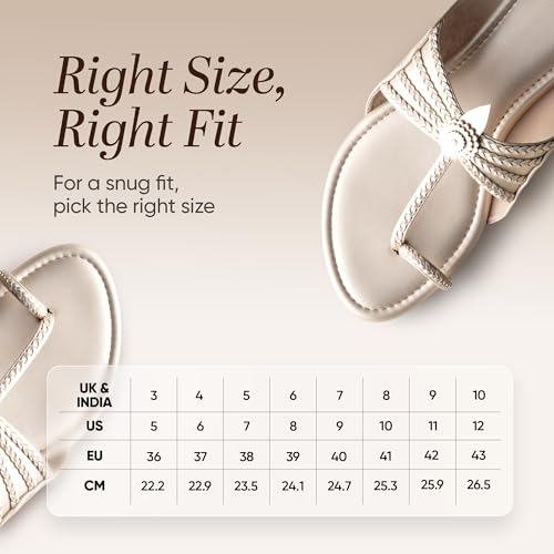 Image of Frido Women's Comfort Flat Sandals | Ethnic Style Slip-On | Super Soft Cushioned Sole, Padded Knit Upper, Breathable & Anti-Skid Zero-Drop | Available in Comfort Flat & Ethnic Kolhapuri style