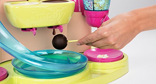 41siEBVmd2L Smoby Chef - Cake Pops Factory - Fabrique à Cake Pop + Livre de Recettes - Atelier de Cuisine Enfant - Nombreux Accessoires - Dès 5 Ans - 312103
