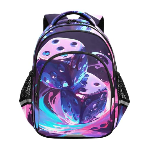 Sac à dos enfant léger anti-mal de dos cartable scolaire violet 3-12 ans