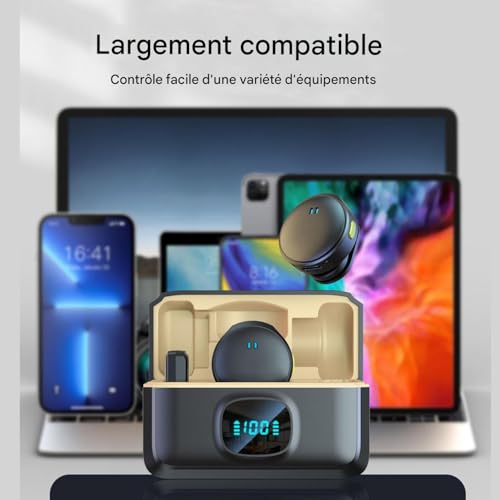 Teléfono con reducción de ruido mini para vlog y evitar cortes de audio 4