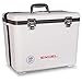 Engel UC30 30qt Leak-Proof, Air Tight, Drybox Cooler and Hard Shell Lunchbox for Men and Women in White