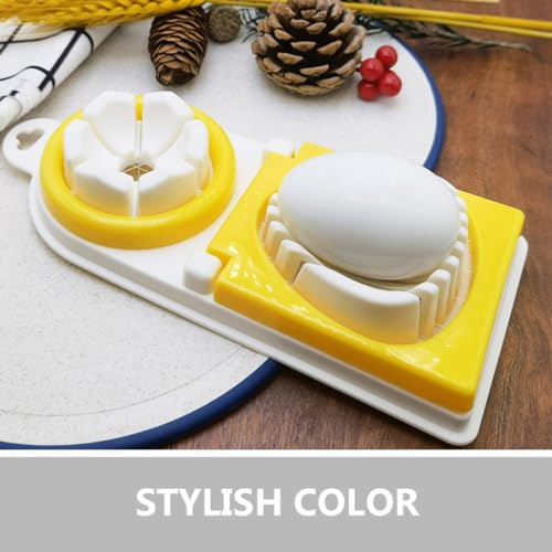 BIUDECO Wielofunkcyjny Slicer Do Jajek Ze Stali Nierdzewnej Narzędzie Do Krojeni Boiled Eggs Szybkiego Przygotowania Sałatek i Dekoracji Potraw