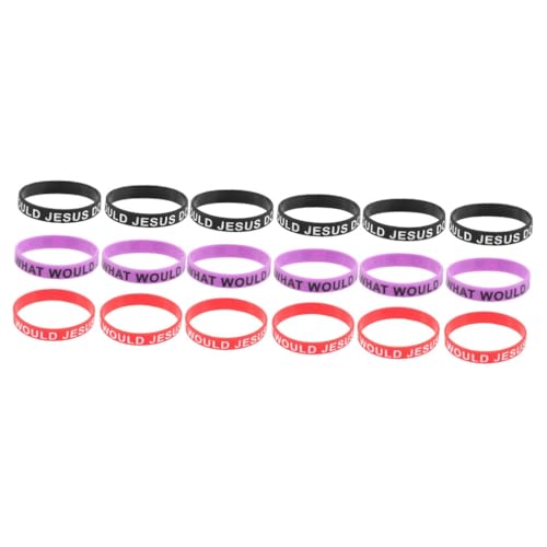 Pulsera de moda KOMBIUDA con elegante diseño de puño en gel de sílice 7