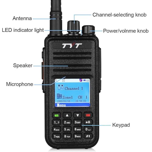 TYT MD-380 - DMR/Moto TRBO Ham Radio - Thumbnail 2