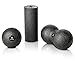 Produktbild BODYMATE Faszien MINI-SET Schwarz - Mini-Faszien-Rolle L15xD6cm, Ball D8cm und Duo-Ball D8cm im Set