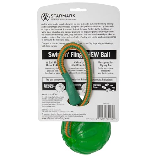 Starmark Cane Gioco Palla Swing N'fling Chew Ball Tg. "L" - 3