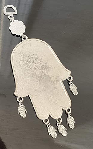 Red Hamsa Hand Trukish Blue Evil Eye Protection Almulet Hanging Decoration (With A Betterdecor Pouch) #TOP4