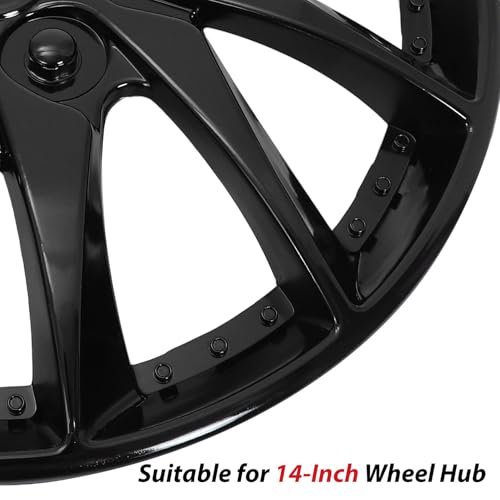 Cache moyeu de roue noir pour jante auto accessoire de remplacement voiture