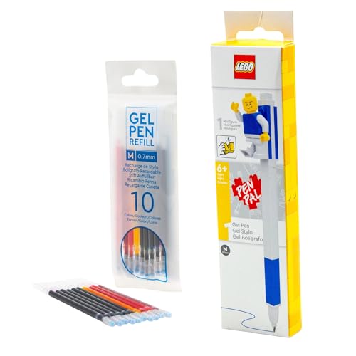 Bolígrafo IQ LEGO Azul con 10 Tintas