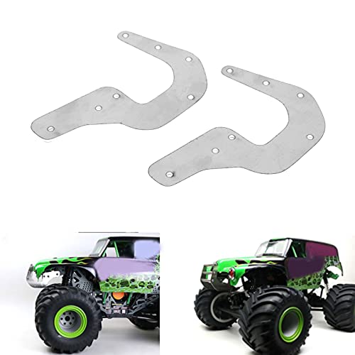 Edelstahl-Frontstoßstange mit Starker Zähigkeit, Geeignet für LOSI LMT 4WD-Vollachsenauto und -Geländewagen, Langlebig und