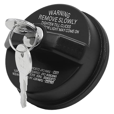 Fokes Locking Gas Cap, Lock Fuel Cap Compatible with 4Runner Tacoma Tundra Acura Honda CRV Infiniti Mazda Nissan Buick Cadillac GMC #10504 77300-47020 Cover