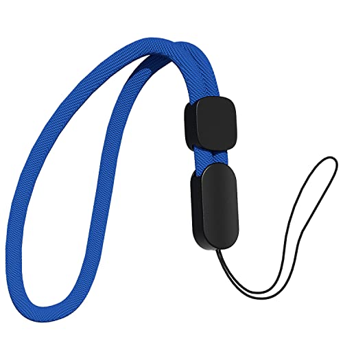 oakxco Lanyard Compatible with Airpods Pro 2 Loop Adjustable Hand Wrist Nylon Strap, Lanyard for Cell Phone/Camera/Switch/iPods Pro 2nd/Airpods 1/2nd/3rd/Pro Case, Blue