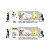 Jovi European Air-Dry Modeling Pure White Clay 2 Packets - Each Pack of 250 Grams for Sculpting Pottery Art & Craft Handicraft Educational Purpose Fine Motor Skills