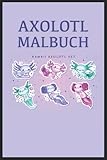 kawaii set msp  Axolotl Malbuch Kawaii Axolotl Set: Malbuch 33 Seiten, Format 15.24 x 22.86 cm