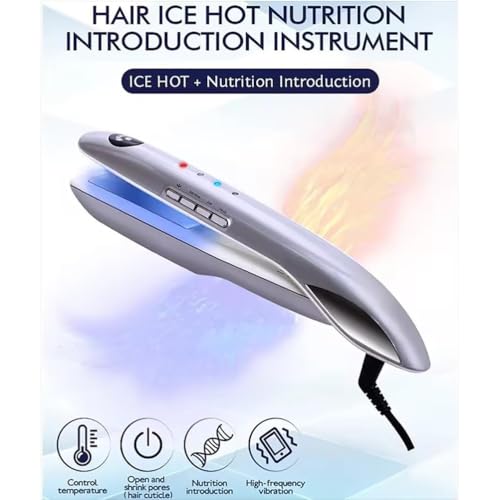 Plancha de pelo profesional con terapia de luz Roja/Azul miniatura 2