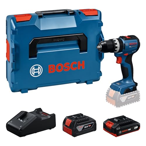 Perceuse à percussion Bosch GSB18V-52 avec 2 batteries et L-BOXX - 2