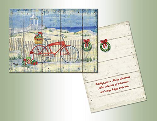 Performing Arts Full Color Inside Holiday Beach Cruiser Stationery Paper, 52719-18