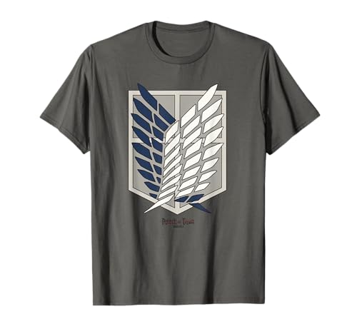 Attack on Titan Scout Regiment Shield AOT Anime T-Shirt