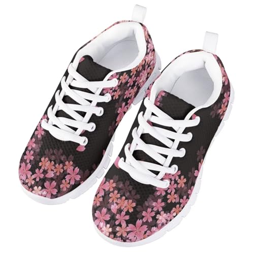 Boys Girls Tennis Shoes Kids Sneakers Lace-up Running Athletic Shoes for Toddler/Little Kid/Big Kid2