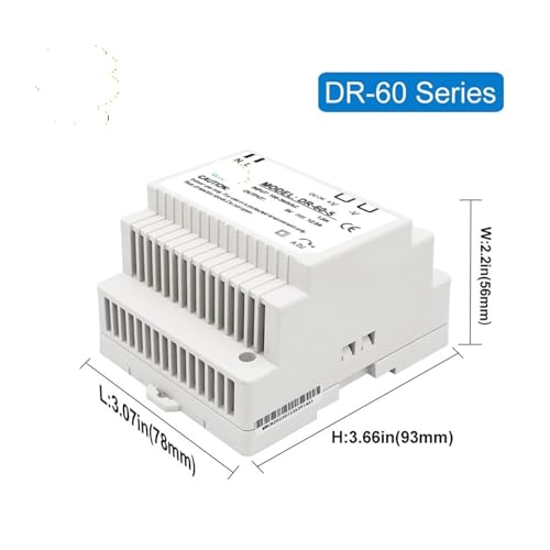 Transformateur industriel DR-60-5 avec tension CC ajustable pour armoire électrique - 5