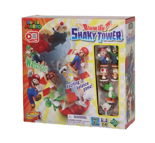 EPOCH GAMES - 07356 - Super Mario BLOW UP! SHAKY TOWER (EPI)