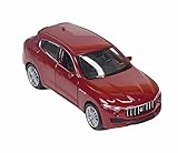 Toi-Toys Maserati Levante - Modelo de coche de metal con retirada, modelo de coche de juguete, 4 variantes 67 (rojo)