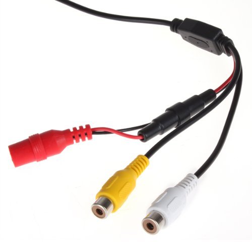 BW Écran LCD couleur de caméra de recul et 3,5 pouces