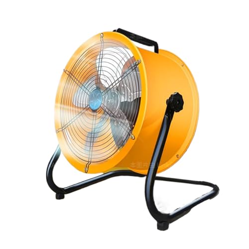 WRYSQBHJYB Ventilador Industrial, Ventiladores de Pie de Alta Potencia, electric fan de 4 Velocidades, Ventilador Grande para Exteriores, para Patios, Garajes y Almacenes(58cm/23in)