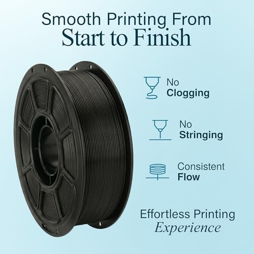 Filamento PLA 1.75mm de 1kg para impresoras 3D FDM con alta precision de 0.02mm 2