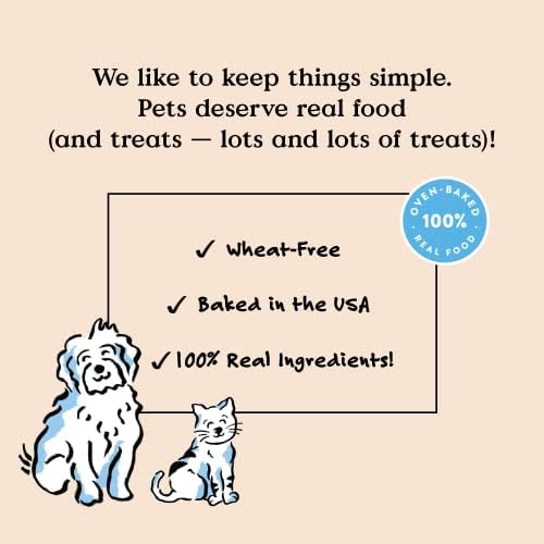 Bocce's Bakery Oven Baked Say Moo Treats for Dogs, Wheat-Free Everyday Dog Treats, Made with Real Ingredients, Baked in The USA, Natural Soft & Chewy Cookies, Beef & Cheddar Recipe, 6 oz — view 3
