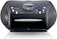 Lenco SCD-24DAB - CD-Player für Kinder - Bluetooth 5.1 - CD-Radio - Boombox - DAB+ Radio - Titel Speicher - 2 x 1,5 W RMS-Leistung - Netz- und Batteriebetrieb - Schwarz, SCD-24DAB BK