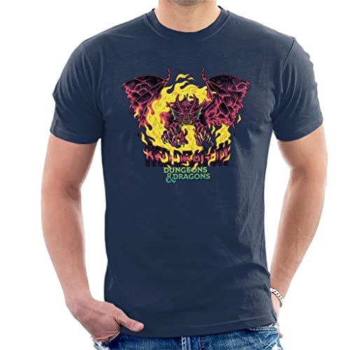 T-shirt Dungeons & Dragons pour homme motif Dragon Rouge All+Every en coton